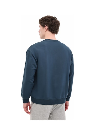 Kinetix Mb 16sn90 6fx Petrol Erkek Sweatshirt Mavi