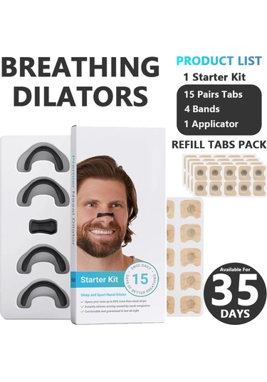 Anti Horlama Uyku Ağız Bandı, Burun Solunum Dilatörleri Burun İçin Başlangıç Kiti, Erkekler İçin Uyku Kalitesini Artırın Horlama Çözümü Kırmızı Çok Boyutlu Sml