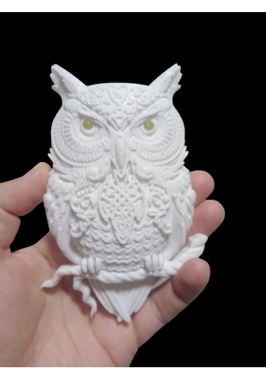 Hediyelik Işıklı Baykuş Boyama