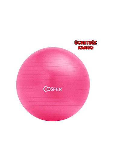 Cosfer Anti Burst 65 CM Pilates Topu Plates Topu