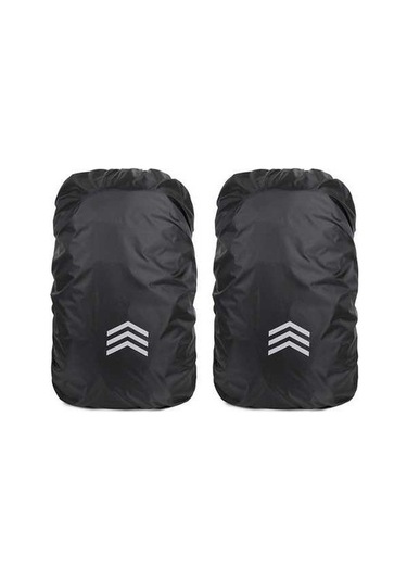 Besthome1 2 Adet Xs Boy 20l Siyah Ok Desenli Çanta Yağmurluk, Poliester Taffeta, Yansıtan, Su Geçirmez, Dış Mekan Ve Montaj İçi Çok Renkli