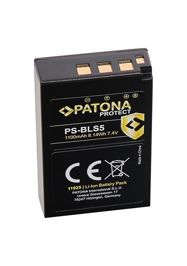 Patona Protect Olympus Bls5 Batarya Pil