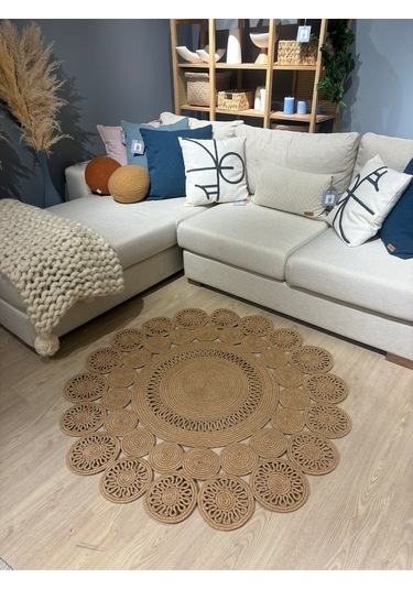 Marguerite Trikot Papatya Model Kilim Bej