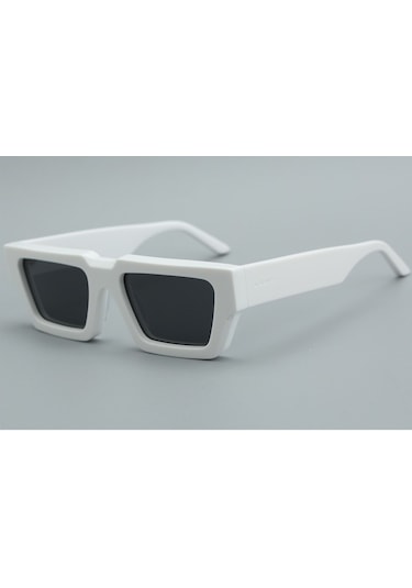 Leziff Miami Unisex Güneş Gözlüğü Beyaz