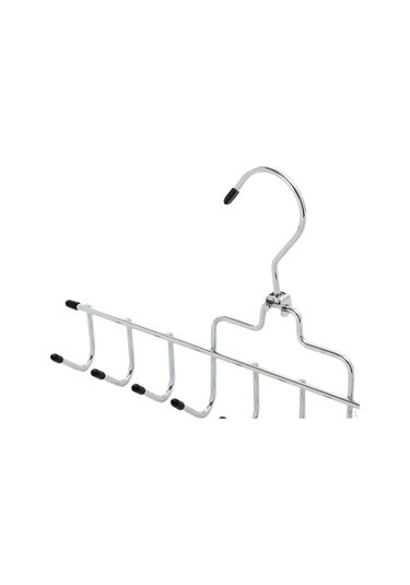 Bej Kemer Askısı Organizatör Eşarp Organizatörleri Dolap Organizasyon Askıları Depolama Rafı Yerden Tasarruf Bej