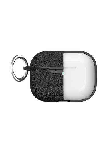 Apple Airpods Pro 3 Kılıf Deri Tarzı Silikon Case 03 Lacivert