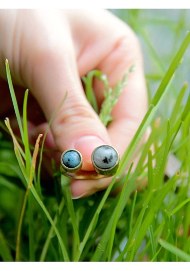 Aytaşı Lapis Doğal Taş Ayarlanabilir Yüzük Aşk Ve Neşe Taşı Çok Renkli