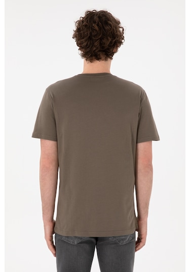 U.S. Polo Assn. Erkek Regular Fit Bisiklet Yaka Vizon Basic Tişört 50305985-VR052 U.S. Polo Assn. Erkek Regular Fit Bisiklet Yaka Vizon Basic Tişört 50305985-VR052