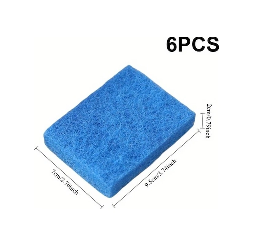 Trendooze Dayanıklı 3lü Bbq Fırçası - Mavi Izgara Temizleyici