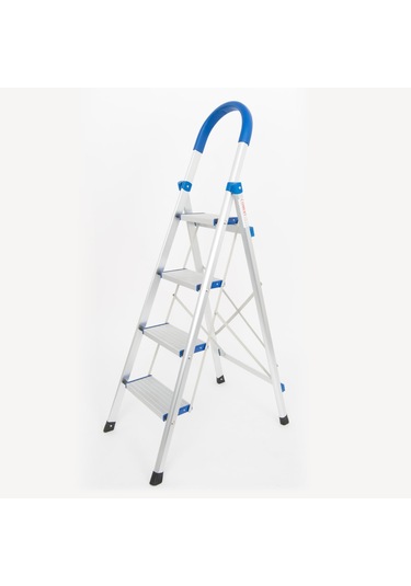 Mini Alüminyum Merdiven 4 Basamaklı Kmm.02