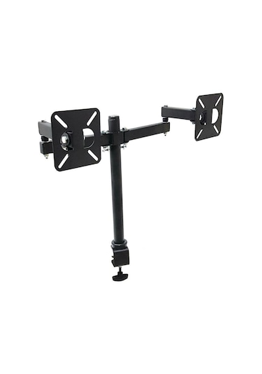 Electroon 17 28" Çiftli Tv/Monitör Masa Standı Full Hareketli