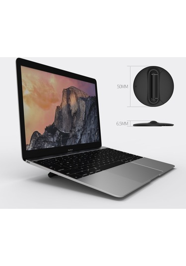 Cbtx Evrensel Katlanır Taşınabilir Dizüstü Stand Braketi Ayarlanabilir Açılar Taşınabilir Soğutma Pedi - Siyah