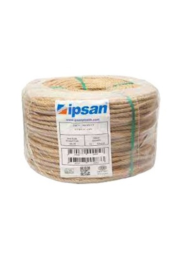 Halat 6mm Natural Jüt Kırnap İpi Top 200mt 5332