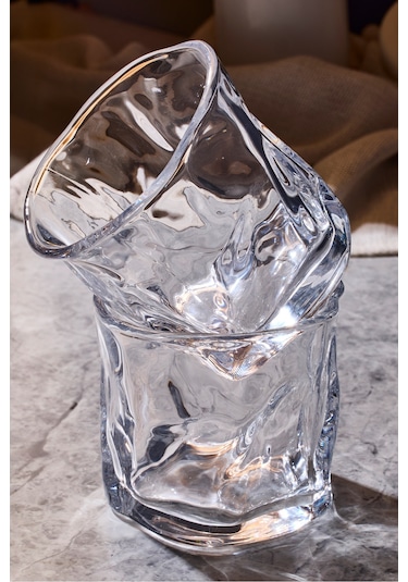 Piero 2'li Kristal Cam Bardak 200 Ml Seffaf Seffaf