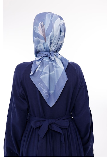 Tarzını Seç Serin Esinti Model Eşarp 100x100 Cm Renkli