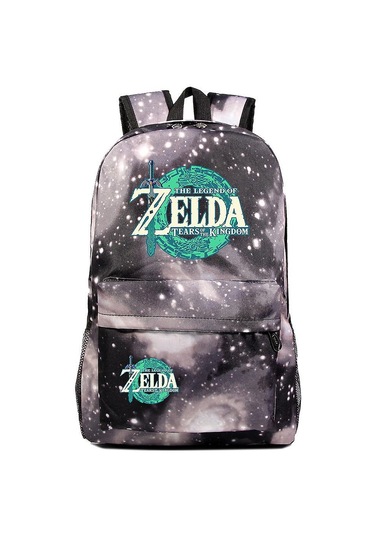 Ganzhoushop Kingdom Of Zelda Tears" Baskılı Okul Çantası - İlkokul Ve Ortaokul Öğrencileri İçin İdeal10 Çok Renkli