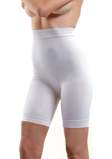 Parlingerie Pl Hamile Korse Pop Up Kısa Paça 19001 Beyaz