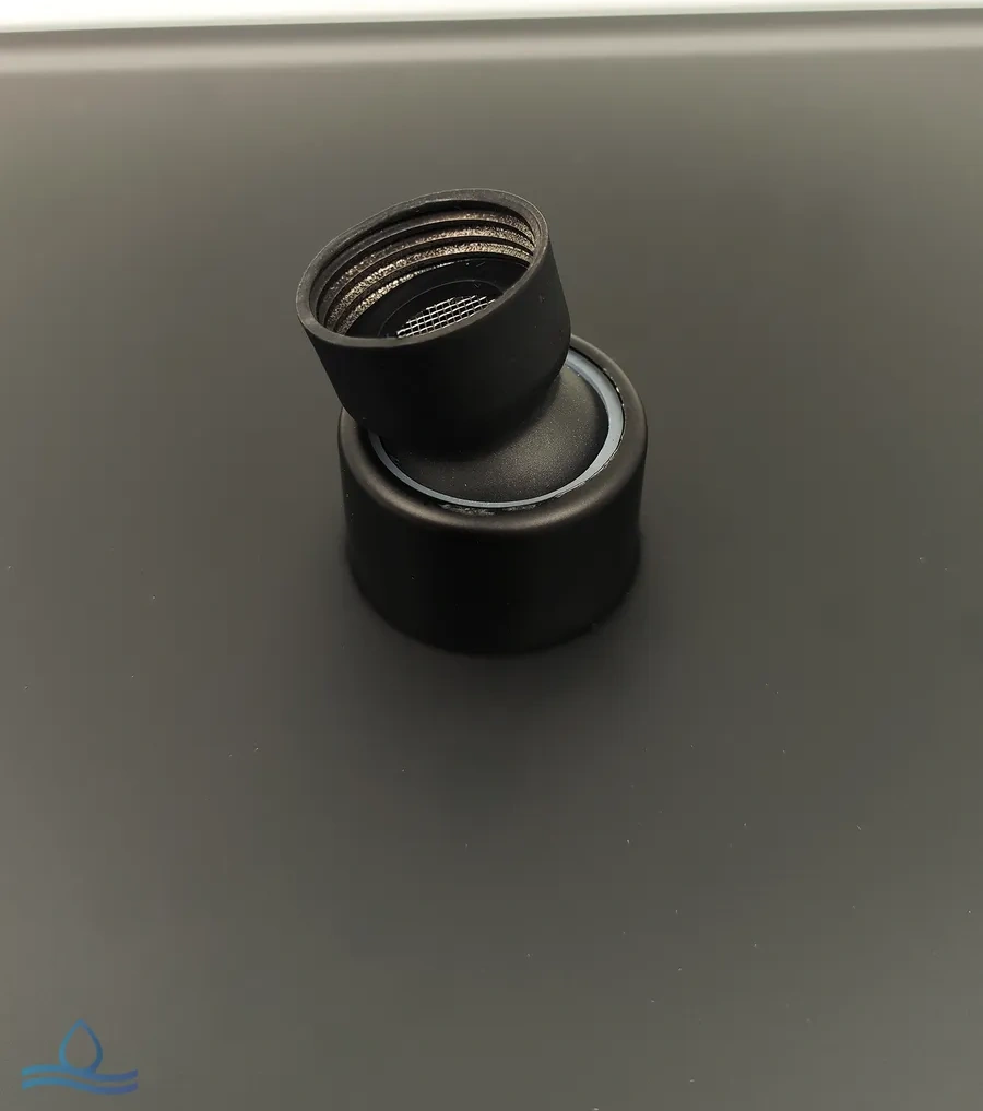 Santehvill' Tropikal Üst Paslanmaz Çelik Duş Başlığı 25 Cm 336922608 Siyah