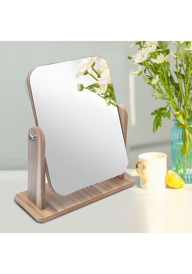 Kozmetik Aynası - Tıraş Aynası - Ayaklı Masa Aynası - 360 Derece Dönebilen - Makyaj Aynası - Tuvalet Masası, Banyo İçin Diğer