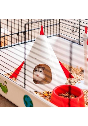 Ferplast Criceti 9 Hamster Kafesi Uzay Temalı