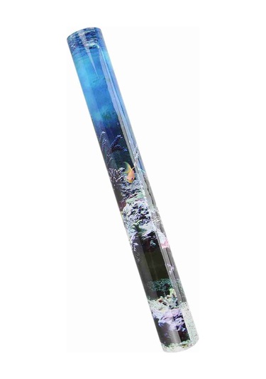 Qingmipy Akvaryum Dekorasyon Arka Panosu - Kaliteli Pvc, Su Geçirmez, Kolay Temizlenir, Kendine Yapışkan, 91x41 Cm, Deniz Koral Deseni