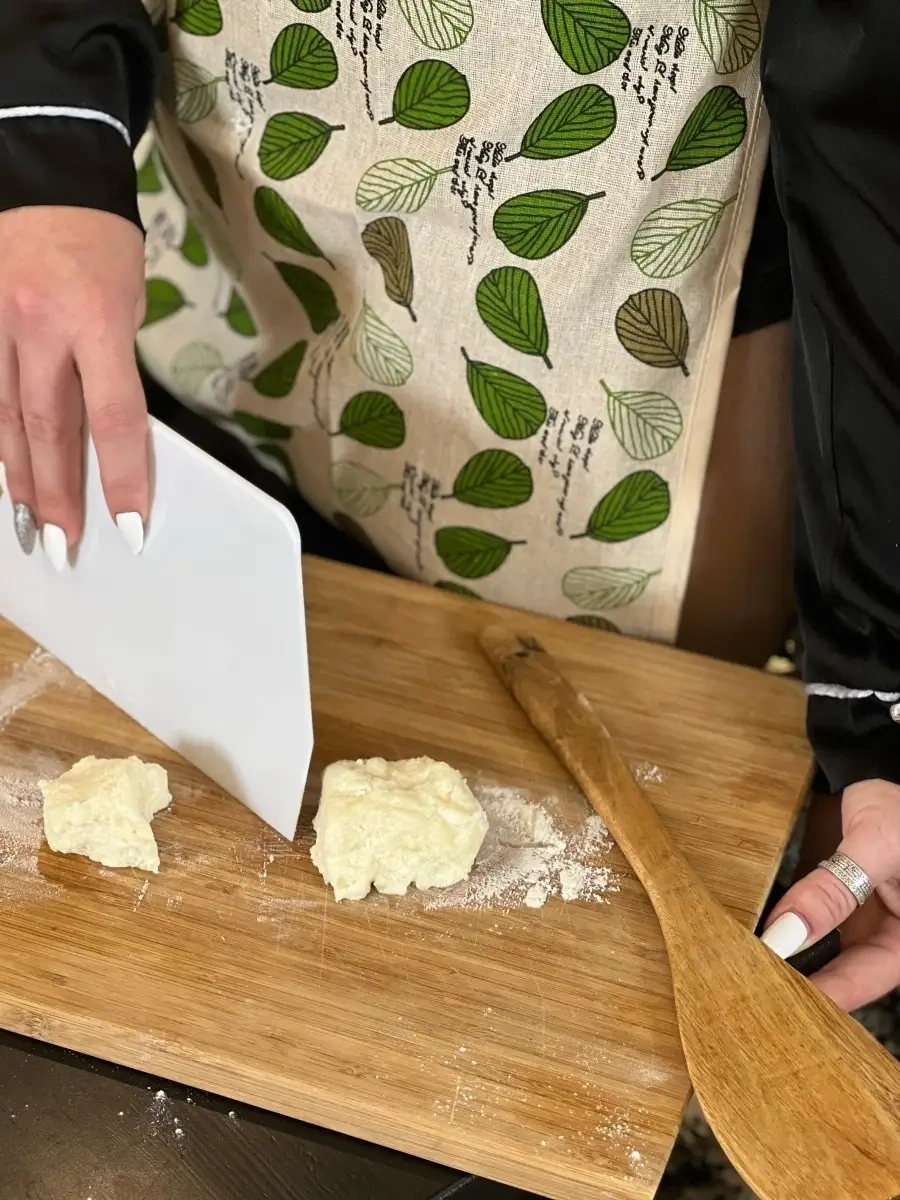 Topichome Hamur İçin Plastik Pasta Spatulası 15,5 Cm 47443275 Beyaz