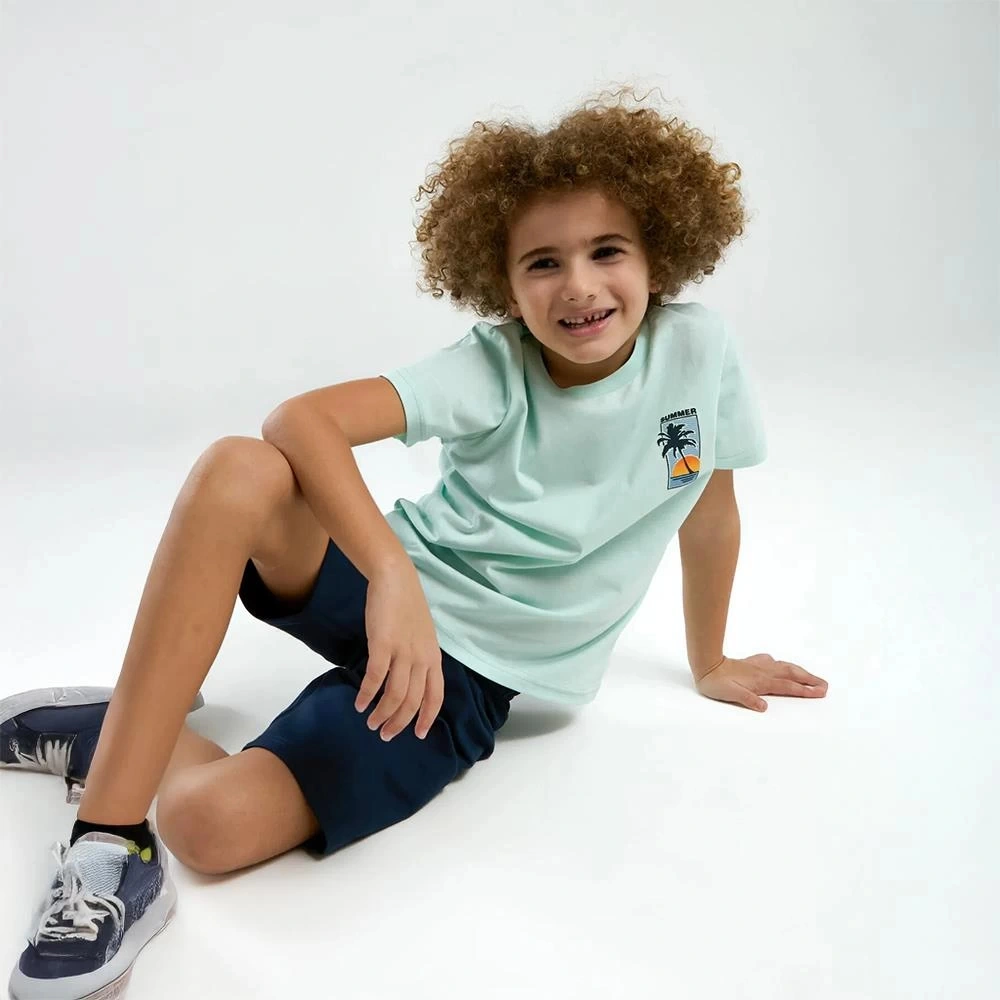Arnetta 3308c Baba/oğul Yazlık İkili Pijama Takım Nil Yeşili