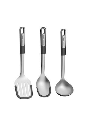 Berghoff 3950498 Leo Graphite 3 Parça Kepçe Seti