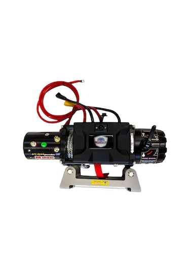 Spechton 12v Elektrikli Vinç Çekici 3.7 Kw Çelik Halat 5500 KG