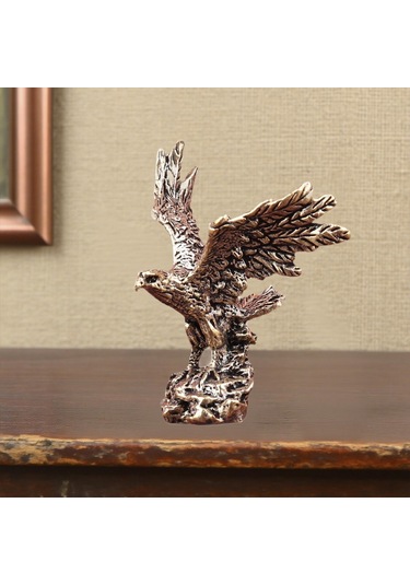 Suntek Kartal Heykelciği Koleksiyon Hediye El Sanatları Antika 4,7x6 Cm