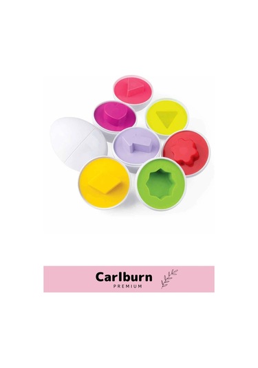 Özel Üretim Zeka Geliştirici Eğitici Çocuk El Göz Kordinasyonu Geometrik Yumurta Eşleme Oyunu 6'lı