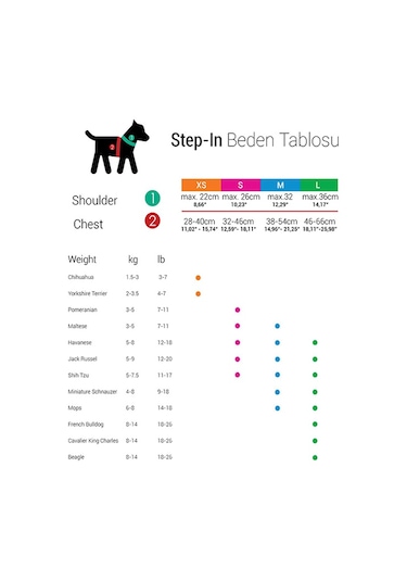 Tailpetz Air Mesh Köpek Göğüs Tasması (S) Neon Turuncu