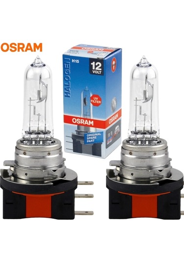 Osram H15 12V 55W 64176 2 Adet - Made İn Germany