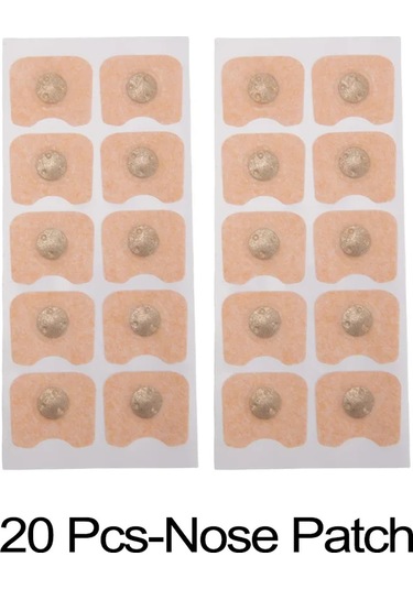 Spor Burun Dilatör Uyku Burun Solunum Anti-horlama Manyetik Burun Bantları Burun Bantları Solunum Güçlendirme Oksijen Emme Gümüş