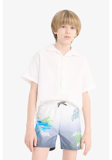 DeFacto Erkek Çocuk Deniz Şortu E5183A825HSGR100