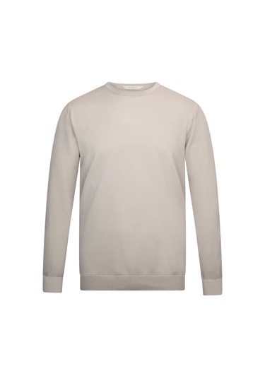 Vizon Regular Fit Bisiklet Yaka Rayon Triko Kazak 29595 Vizon