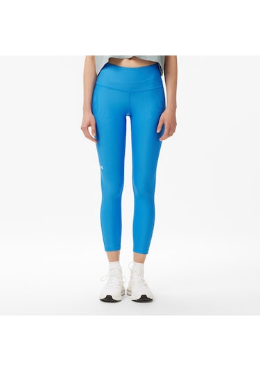Under Armour Tech Hi Ankle Leg Kadın Mavi Antrenman Tayt 1365335 Mavi
