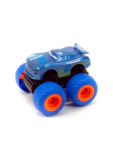 Erzi Şimşek Cars 10 Cm Sürtmeli Araba Mavi