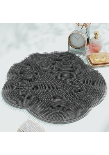 Dolıty Eksfoliye Eğilmeden Masajlar İçin Silikon Ayak Gri