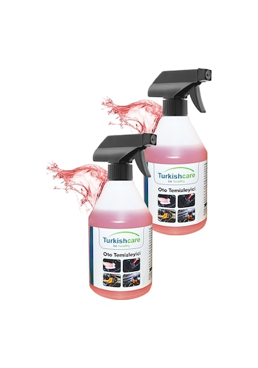 Auto Çok Amaçlı Araç Temizlik Spreyi 500 Ml. İkili Set