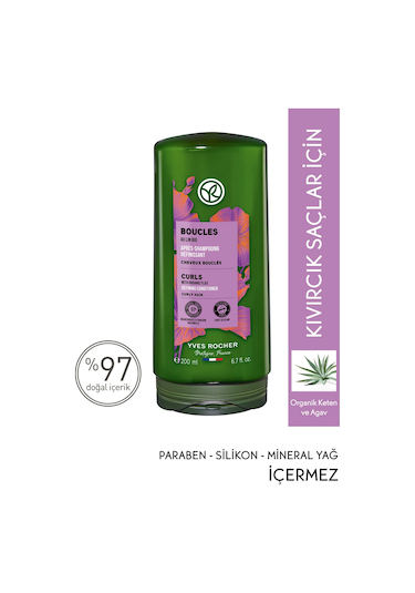 Yves Rocher Kıvırcık Saçlar İçin Saç Kremi 200 ML