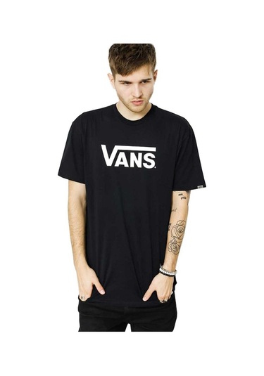 Vans Classic Vans Tee-b Erkek T-shirt Vn0a7y46y281 Siyah