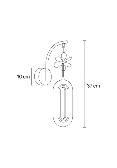 Alfa Tekli Kromkristal Taşlı Aplik 3 Renk Modu Krom