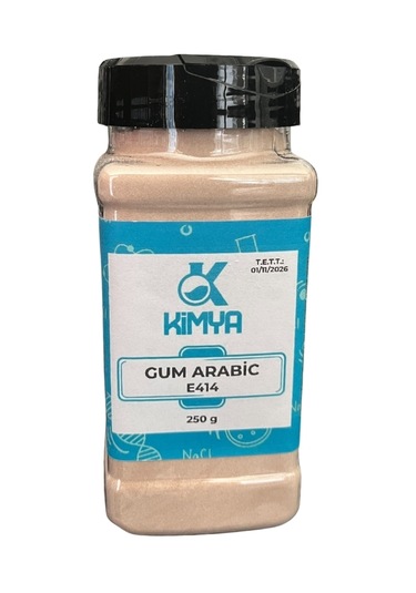Gum Arabic E414 250 Gr - Food Grade Arap Zamkı - Pratik Ambalaj