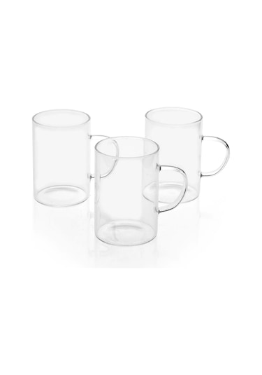 Decohandy 6'lı Cam Kupa 200 Ml Diğer
