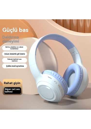 Aurora Kablosuz Kulaklıklar Başmonte Bluetooth Kulaklıklar