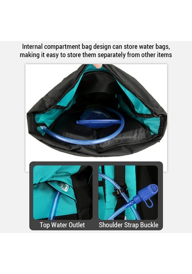 Vanaheımr-su Geçirmez Sırt Çantası Dağcılık Sırt Çantası 60l Y28266c Turuncu