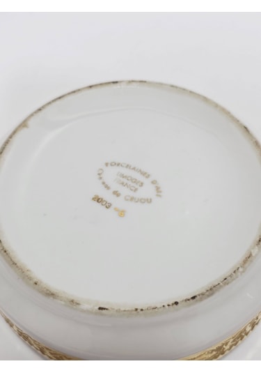 D'art Limoges Çocuk Desenli Porselen Kapaklı Kutu