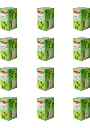 Günvit Nane Limon Çayı Bardak Poşet 12 x 20'li