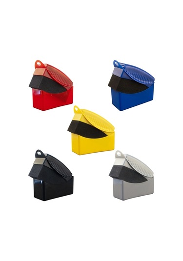 Sones Fjys-01 12x5.5x7 CM Araba Lastikleri Parlatma Ağda Yağlama Kapaklı Sünger Fırçası